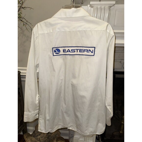 Eastern Airlines VINTAGE Machinists Work Air Lines Uniform Men LARGE Rare - Picture 1 of 15